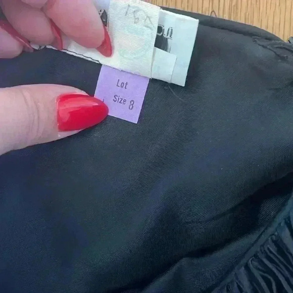 Vintage 80’s Party Dress Cattiva by Maya Jornot SZ 8 - Picture 4 of 8